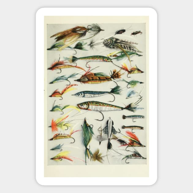 Fishing Lures Sticker by bluespecsstudio